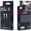 Maxlife MXUC-12 laidas USB-C – USB-C 2,0 m 60W juodas