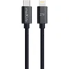 Maxlife MXUC-12 laidas USB-C – Lightning 2,0 m 27W juodas
