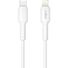 Maxlife MXUC-13 laidas USB-C – Lightning 1,0 m 27W baltas