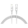 „Maxximus ŁAD. SAM. MX KAPPA 18W PD+QC, USB-A+C + C/LIGHTNING 20W PD“ laidas, baltos spalvos/Baltas