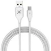 Maxximus Kabelis MX SET 2.4A / TYPE-C / 1m baltos spalvos