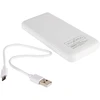 Maxximus IŠORINĖ BATERIJA MX COCO 10 000mAh 2xUSB, 10W Li-Po, BALTA + MICROUSB LAIDAS
