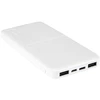 Maxximus IŠORINĖ BATERIJA MX COCO 10 000mAh 2xUSB, 10W Li-Po, BALTA + MICROUSB LAIDAS