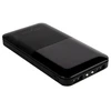 Maxximus IŠORINĖ BATERIJA MX ROTH 10 000 mAh, 2XUSB, 10W Li-Po, JUODA, + microUSB LAIDAS