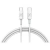 Maxximus Tinklo įkroviklis MX ALFA 20W PD+QC, USB-A+C + kabelis C/C 20W PD, baltos spalvos