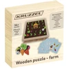Medinė dėlionė - Kruzzel farm 22755
