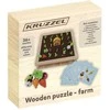 Medinė dėlionė - Kruzzel farm 22755