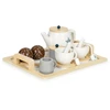 Ecotoys Medinis arbatos rinkinys Eco Toys W10B318B, 17 elementų