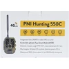 Medžioklės kamera PNI Hunting 550C Internet 4G LTE, tiesioginė prieiga ir pranešimai per „Tuya“ programėlę, įkraunama baterija 8000 mAh komplekte