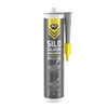 Melle K2 SANITARINIS SILIKONAS 300ml PILKAS SILO