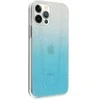 Mercedes MEHCP12LCLGBL Apple iPhone 12 Pro Max 6,7″ mėlynas kietas dėklas skaidrus Line