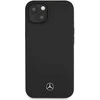Mercedes Benz Apple iPhone 13 Mini Mercedes dėklas silikoninis Line (MEHCP13SSILBK) juodos spalvos