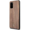 Mercedes MEHCS67VWOLB S20+ G985 kietas dėklas rudos spalvos Wood Line Walnut