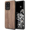 Mercedes MEHCS69VWOLB S20 Ultra G988 kietas dėklas rudos spalvos Wood Line Walnut