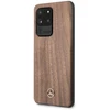 Mercedes MEHCS69VWOLB S20 Ultra G988 kietas dėklas rudos spalvos Wood Line Walnut