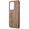Mercedes MEHCS69VWOLB S20 Ultra G988 kietas dėklas rudos spalvos Wood Line Walnut