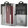 Mercedes MEHCS21SSILRE S21 G991 red kietas dėklas Silicone Line