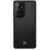 Mercedes Benz Samsung Galaxy S21 Ultra Mercedes Carbon dėklas Dynamic Line (MEHCS21LRCABK) juodos spalvos