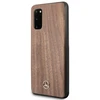 Mercedes MEHCS62VWOLB S20 G980 kietas dėklas rudos spalvos Wood Line Walnut