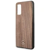 Mercedes MEHCS62VWOLB S20 G980 kietas dėklas rudos spalvos Wood Line Walnut