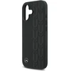 Original dėklas MERCEDES Leather Laurel Leaves MagSafe skirtas Apple iPhone 17 juodos spalvos
