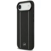 Mercedes Leather Star Pattern Stripes MagSafe dėklas skirtas iPhone Air juodos spalvos