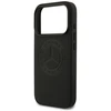 Original dėklas MERCEDES Leather Vintage Logo MagSafe skirtas Apple iPhone 17 Pro juodos spalvos