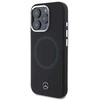 Mercedes MEHMP16L23SUTTK Apple iPhone 16 Pro 6.3" dėklas telefonui juodos spalvos hard Silikoninis Tonal Logo MagSafe