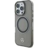 Mercedes MEHMP16X23HUOSK Apple iPhone 16 Pro Max 6.9" dėklas telefonui sidabro spalvos Ring MagSafe