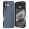 Mercury pusiau silikoninis Magsafe dėklas, skirtas iPhone 16 Pro, šviesiai mėlynas