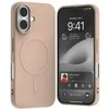 Mercury MagSafe Semi-Silikoninis Apple iPhone 16 6,1" dėklas telefonui rožinės spalvos sand