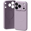 Mercury Semi-Silicone MagSafe dėklas Apple iPhone 17 Pro, lavender pilkos spalvos