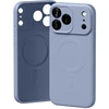 Mercury Semi-Silicone MagSafe dėklas Apple iPhone 17 Pro Max Lilac