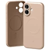 Mercury Semi-Silicone MagSafe dėklas Apple iPhone 17 rožinės spalvos Sand