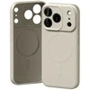 Mercury Semi-Silicone MagSafe dėklas skirtas Apple iPhone 17 Pro Stone