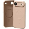 Mercury Semi-Silicone MagSafe dėklas skirtas Apple iPhone 17 Air rožinės spalvos Sand
