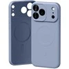 Mercury Semi-Silicone MagSafe dėklas skirtas Apple iPhone 17 Pro Max lelijų spalvos