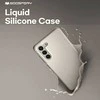 „Mercury“ silikoninis dėklas „Apple iPhone 15 Pro Max 6,7" (akmens spalvos)
