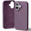 Mercury Silikoninis Apple iPhone 16 6,1" dėklas telefonui violetinės spalvos