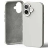Dėklas Mercury Silikoninis Apple iPhone 16 6,1" dėkals telefonui pilkos spalvos