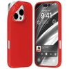 Dėklas Mercury Soft Jelly Case Apple iPhone 16 Pro raudonas