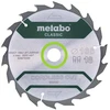 Pjovimo diskas 165x1,8/1,2x20mm, z18, WZ, 20°, Classic., Metabo