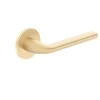 Metal_Bud Durų rankena, vidaus R Slim Brushed Gold BELLA R SLIM, aukso