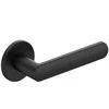 Metal_Bud Durų rankena, vidaus R Slim Juodas LUNA R SLIM, juoda
