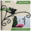 METALINIS AUGALŲ LAIKIKLIS Juodas 28X28CM KINZO – MIX 304861