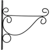 METALINIS AUGALŲ LAIKIKLIS SU ORNAMENTAIS Juodas 26X28CM KINZO 1086958