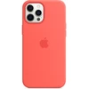 Apple „iPhone 12 Pro Max“ silikoninis dėklas su „MagSafe“ – rožinis citrusinis