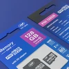 „MicroSD“ PNI 128 GB atminties kortelė su SD adapteriu, 10 klasė, 80 Mb/s, V30