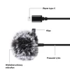Puluz Jack Lavalier laidinis mikrofonas 1.5m USB-C Type-C PU425