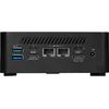 Mini desktop computer MSI Cubi NUC 1MG-244BEU Core 3 / 16GB / 512GB SSD / Wi-Fi 6E + BT / 2×2.5Gbps / Windows 11 Pro (juodas)